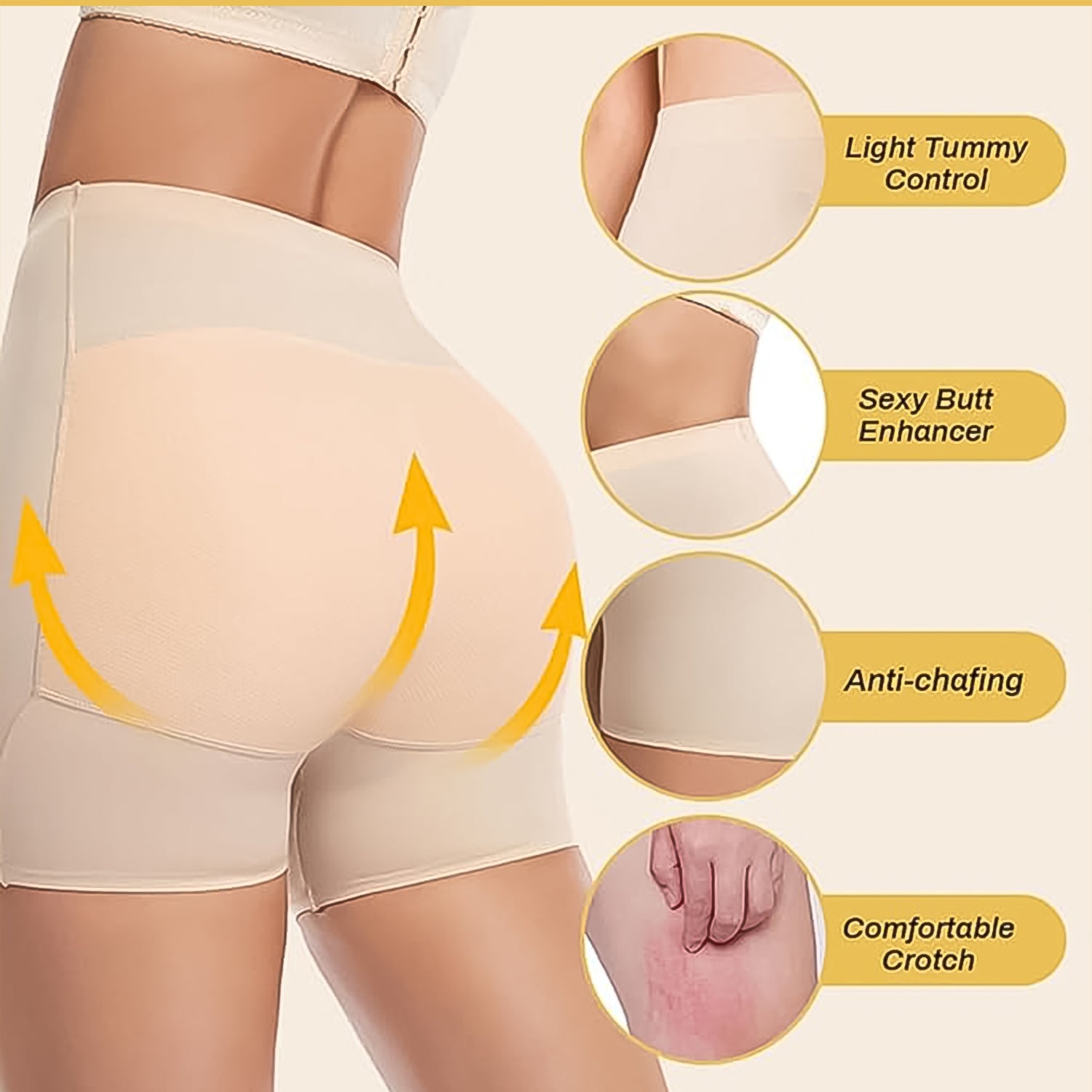 Women's Butt Lifter Padded Underwear, Hip Pads Body shaper Control Knickers Hip Pad (1 pc / Medium) Women's Butt Lifter Padded Underwear, Hip Pads Body shaper Control Knickers Hip Pad (1 pc / Medium)